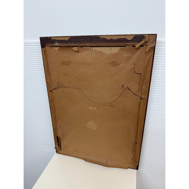 Orange Albert Sheldon Pennoyer Autumn Splendor Original Oil Painting, Framed For Sale - Image 8 of 12