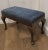 Textile Window Stool in Velvet with Cabriole Legs, 1920s For Sale - Image 7 of 8