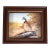 Hand Painted Bob White Quail Composition Relief Sculpture & Landscape by Joseph Q. Whipple (Signed & Dated 10/84) For Sale