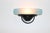 "Meta" Wall Lamp Murano Rose Glass, Satin Finish and Black Lacquered Metal Mounting. Designed By Gianni Rigo For Murano...