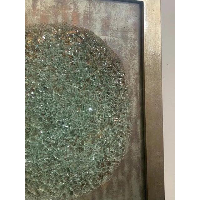 Planet, Patinated Wood & Glass For Sale - Image 4 of 7