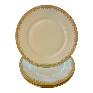 Early 20th Century Wm Guerin Limoges Dinner Plates - Set of 4 For Sale