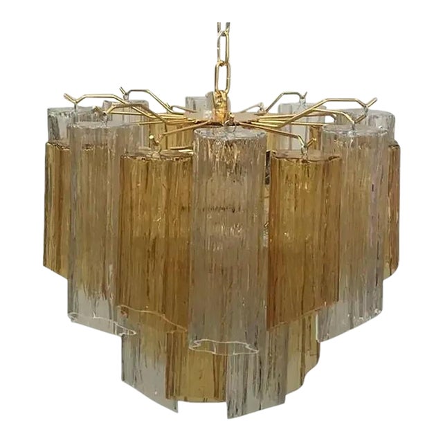 Striking Contemporary Murano Glass Sputnik Chandelier in Multicolor, Inspired by Mazzega Style For Sale