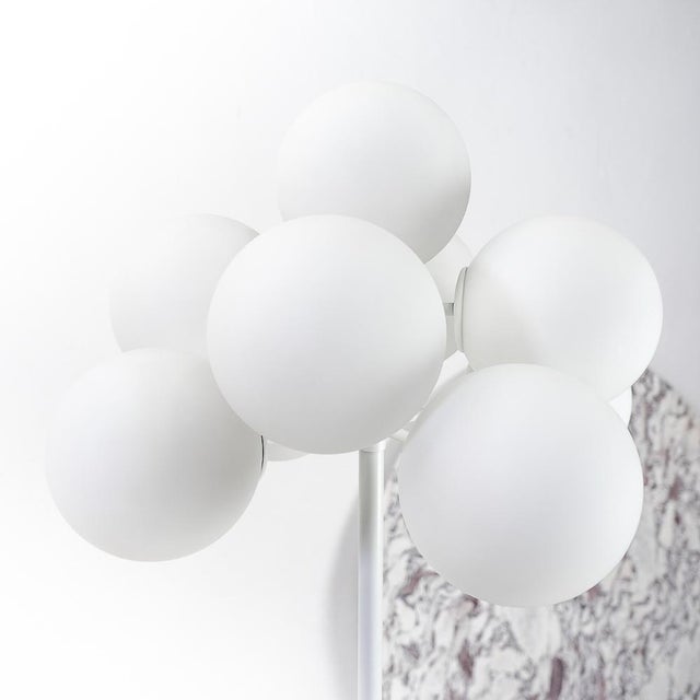 1960s Vintage Swiss Globe Floor Lamp from Temde, 1960s For Sale - Image 5 of 9