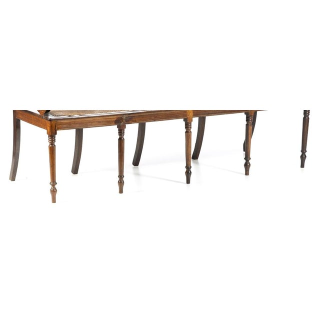 Queen Maria Style Sofa in Noble Wood, 19th Century For Sale - Image 5 of 8