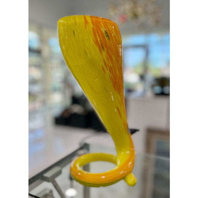 Murano Glass Table Lamp by Barovier Toso For Sale In Naples, FL - Image 6 of 7