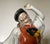 Pair of Herend Hand-Painted Hungarian Gentleman Dancer Porcelain Figurines For Sale - Image 16 of 17