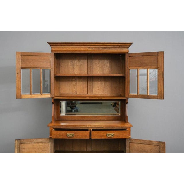 Art Nouveau Sideboard in Oak, Early 20th Century For Sale - Image 13 of 18
