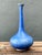 Blue Vintage Tall Blue Ceramic Vase For Sale - Image 8 of 12