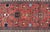 Kurdish Antique Runner in Vibrant Red Background and Multi-Tiered Border 3'3 X 14'1 For Sale - Image 9 of 12