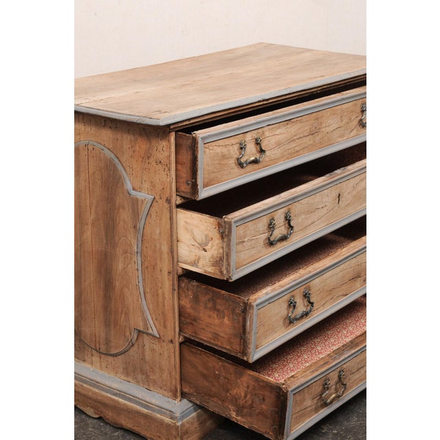 18th Century 18th C. Italian Chest of Four Drawers For Sale - Image 5 of 12