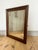 Brown Antique Rustic French Wall Mirror with Original Foxed Glass, 1890s For Sale - Image 8 of 12