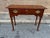 Mid 20th Century Mid 20th Century Statton Furniture Queen Anna Style Solid Cherry Console Table For Sale - Image 5 of 12