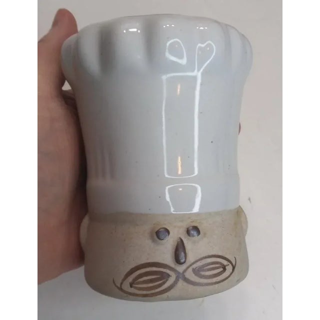 Range top Retro Chef Stoneware Salt and Pepper Shakers Set Hand painted. This set of shakers is so cute! They are large,...