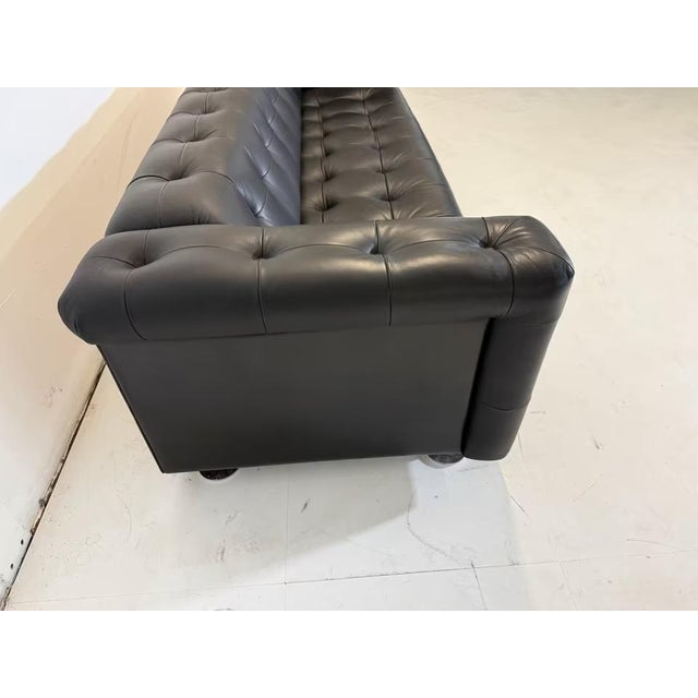 Leather RH-306 Sofa attributed to Robert Haussmann for de Sede For Sale - Image 13 of 18