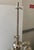 Midcentury Modern Table Lamps French Artisan Made "Totem" With New Custom Linen Shades - a Pair For Sale - Image 12 of 13