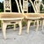 Ming Style Cream Wooden Swivel Dining Chairs - Set of 5 For Sale - Image 10 of 12