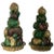 18th Century Chinese Kangxi Porcelain Altar Temple Fruit Pyramid in Famille Vert Glaze - A Pair For Sale - Image 11 of 11