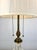 Stiffel 1970’s Stiffel Hollywood Regency Brass & Crystal Table Lamps For Sale - Image 4 of 12