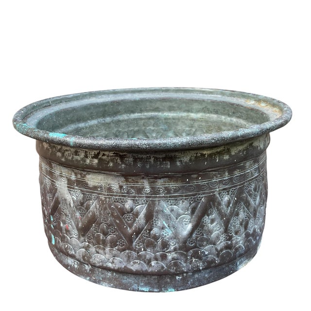 Late 19th Century Cooking Pot From the Middle East For Sale - Image 6 of 11