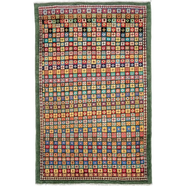 Vintage Persian Mahal Rug – Size: 2' 7" X 4" For Sale - Image 4 of 4