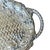 Lenox Lenox Grape Weave Large Handled Silver-Tone Tray Metal Serveware For Sale - Image 4 of 11