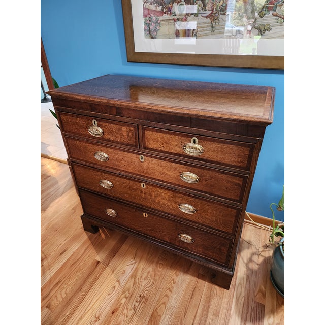 Early 19th Century Georgian 2 Over 3 Dresser For Sale - Image 12 of 16