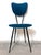 Metal Vintage Cobalt Blue Chair, Italy, 1960s For Sale - Image 7 of 12