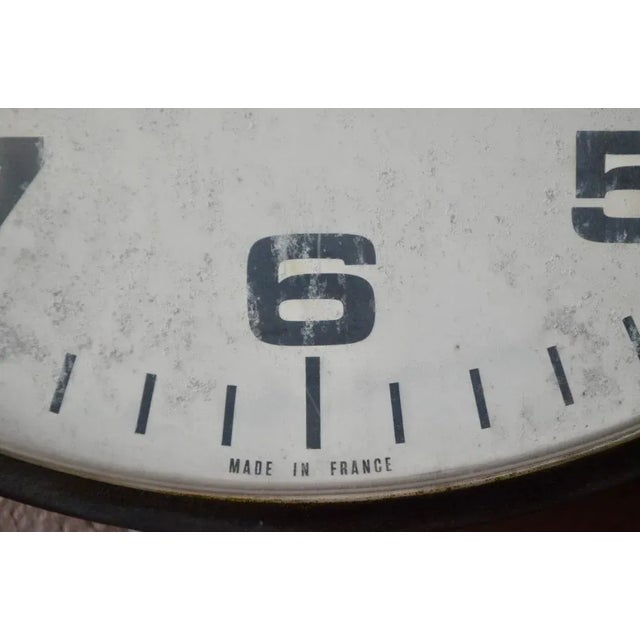 Station Clock from Bodet, 1970s For Sale - Image 4 of 9