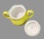 Vintage Ironstone Lemon Federalist Yellow Sugar Bowl, Japan For Sale - Image 4 of 6