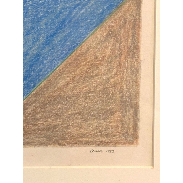 Abstract 'Tri/Sq Series #3' by Terry Downs For Sale - Image 3 of 11