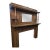 c.b. Atkin Co. Oak Mantel - Circa 1890-1910 For Sale
