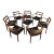 1960s Mid Century Modern j.l. Møllers, Model 67, Dining Arm Chairs by Niels Otto Moller - Set of 8 For Sale