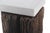 Contemporary Late 20th Century Tall Dutch Canal Post in Weathered Iron Wood For Sale - Image 3 of 6
