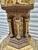 Antique French Gothic Revival, mid to late 19thc monumental carved wood and gilt church architectural element. Hand-carved...