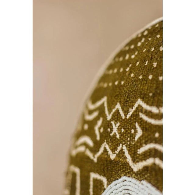 Wood Cameroon Woven Shield For Sale - Image 7 of 9