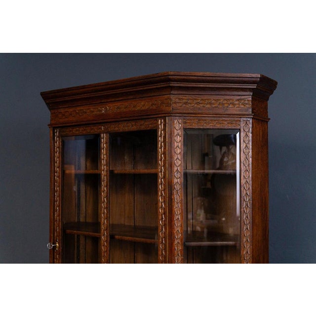 Showcase Cupboard, Early 20th Century For Sale - Image 11 of 16