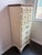 This was my grandmother’s set of drawers. It’s tall and narrow and fits a surprising amount of stuff in the 7 drawers....