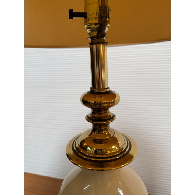 In the Style of Stiffel Table Lamp For Sale - Image 11 of 12