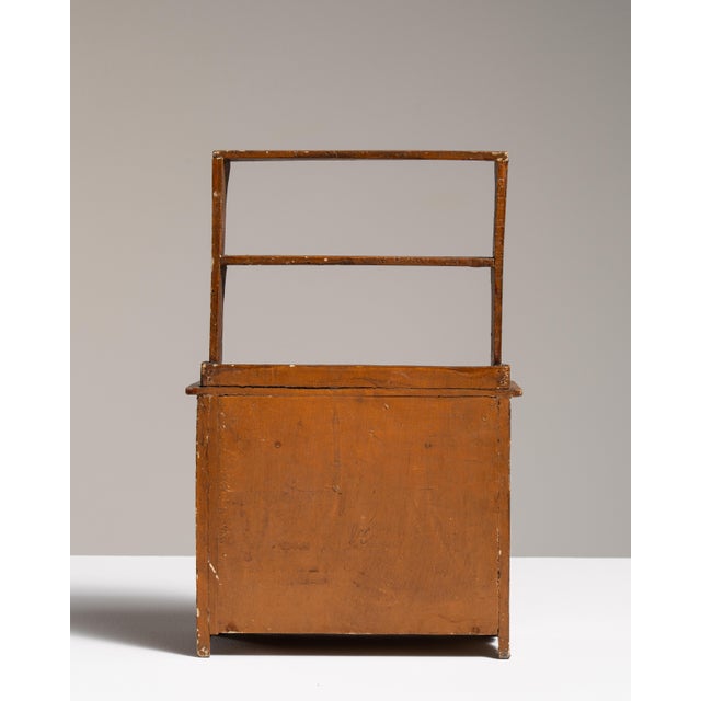 French Provincial 1900-1909 French Miniature Cabinet For Sale - Image 3 of 18