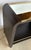 Modern Worlds Away Modern Myer Waterfall Edge Bar Cart For Sale - Image 3 of 6