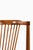 Wood Dining Chairs in Mahogany and Leather attributed to Børge Mogensen, 1944, Set of 8 For Sale - Image 7 of 11