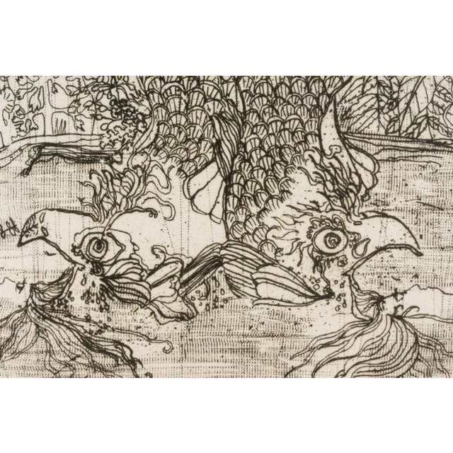 Viintage "Tivoli" by Urban 19/50 1969 Engraving For Sale In West Palm - Image 6 of 11