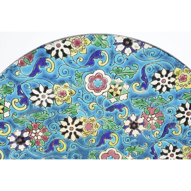 These French Longwy plates measure 8.6" Diameter and were likely produced in 1952. Longwy dishes are renowned French...