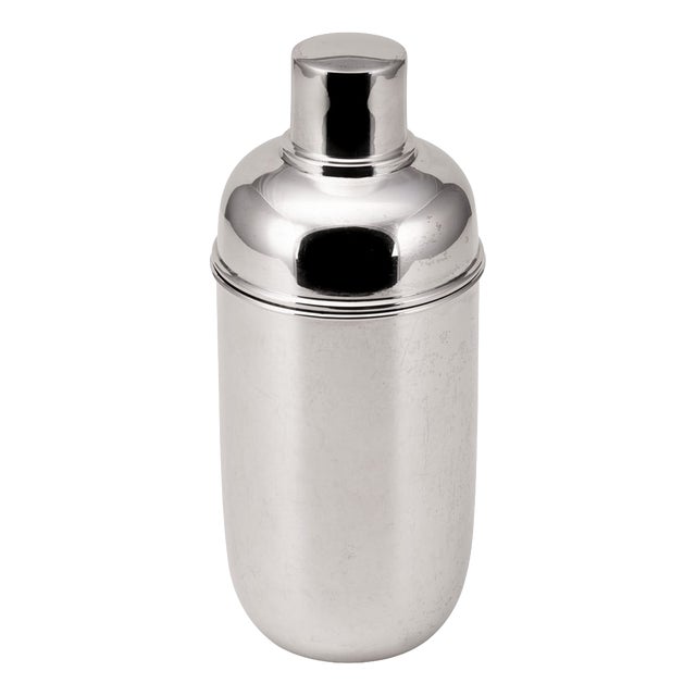 Silver Cocktail Shaker, Naples, Italy, 1960s For Sale