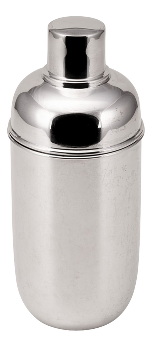 Silver Cocktail Shaker, Naples, Italy, 1960s