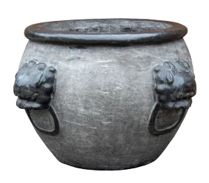 Chinese Gray Stone Planter