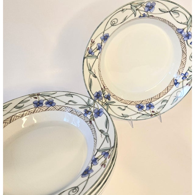 1980s Floral Dansk Bowls- Set of Six For Sale - Image 12 of 12