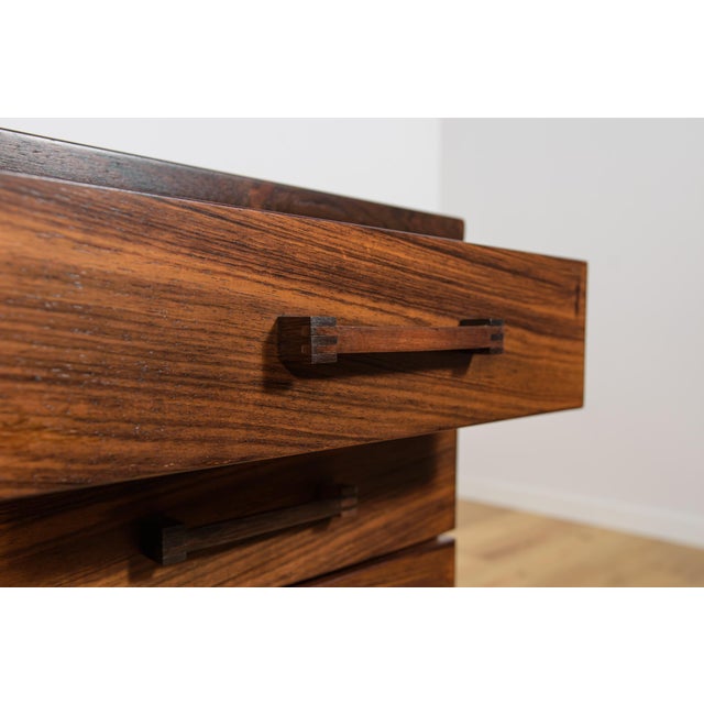 Mid-Century Rosewood Freestanding Desk by Torben Valeur and Henning Jensen for Dyrlund, Denmark, 1960s For Sale - Image 15 of 18