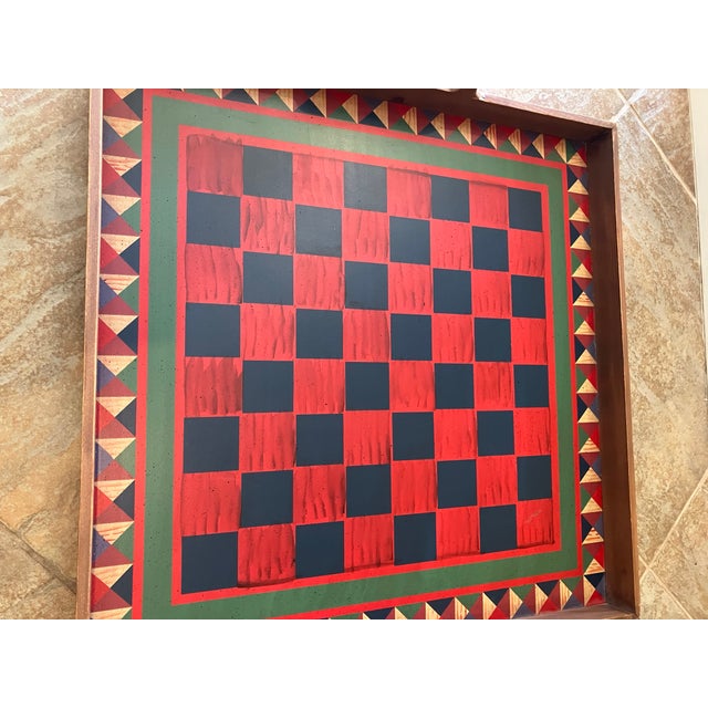 Beautiful piece that can be hung on wall or used as a decorative table tray